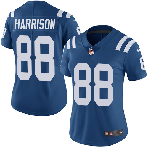 Indianapolis Colts #88 Limited Marvin Harrison Royal Blue Nike NFL Home Women Vapor Untouchable jerseys->youth nfl jersey->Youth Jersey